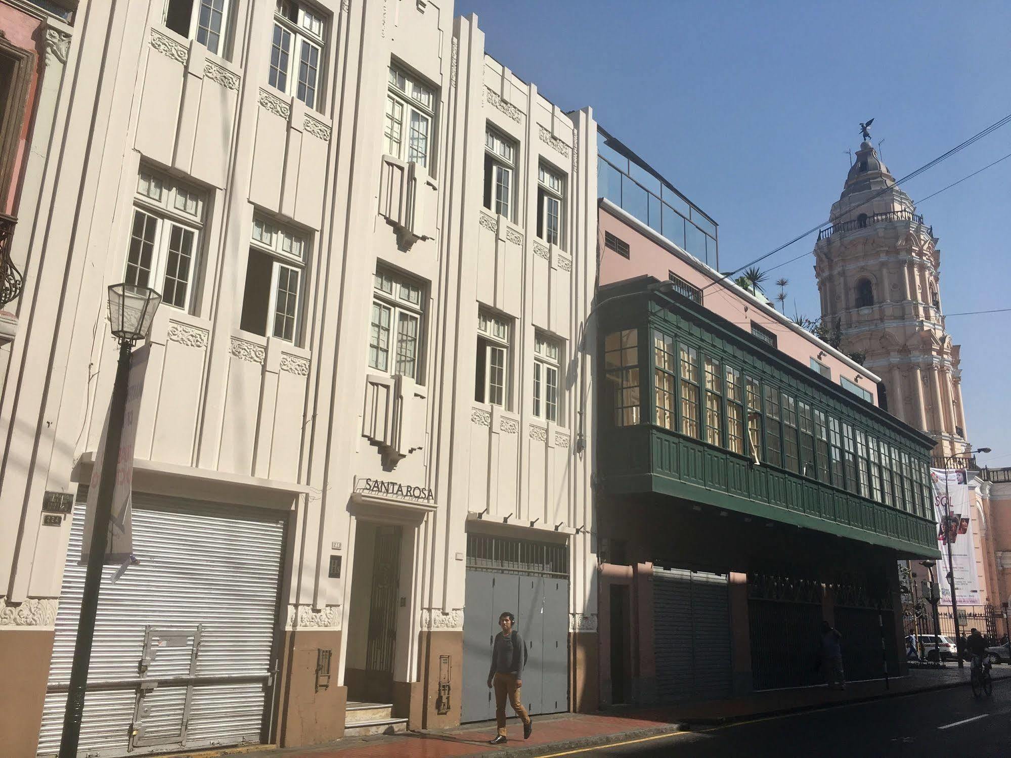 Hospedaje Santa Rosa- Centro Historico リマ エクステリア 写真